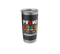 Fier professeur de mes diplômés du préscolaire - Dernier jour d'école Gobelet isotherme en acier inoxydable double paroi