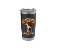 Fier propriétaire de terrier américain sans poil que vous ne comprendrez jamais Gobelet isotherme en acier inoxydable double paroi