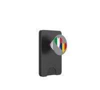 Fier Roumain Italien Un Drapeau Italie Roumanie Vintage PopSockets PopWallet pour MagSafe