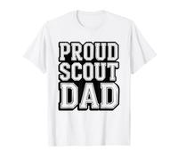 Fier Scout Papa Troupe Bénévole Camping Scoutisme T-Shirt