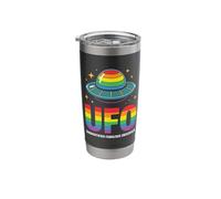 Fier Straight Ally UFO Fabulous Observer Gobelet isotherme en acier inoxydable double paroi