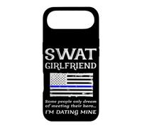 Fier SWAT Girlfriend Special Forces Drapeau US Ligne Bleue Fine Coque pour iPhone Air