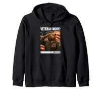 Fier vétéran Ours Papa Militaire Héros Père Fils Shirt Sweat à Capuche