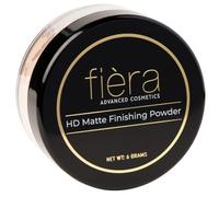 Fièra Poudre de finition mate HD - Toucher final parfait, absorbe l'excès d'huile, finition mate lisse et veloutée - estompe les imperfections, couverture complète durable pour une peau impeccable