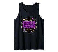 Fierce Forever Neon Starburst LGBTQ+ Pride Débardeur