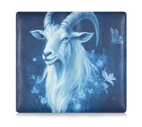 Fierce Goat Étui portefeuille en cuir bleu roi pour carte d'immatriculation et carte d'assurance pour documents, cartes, permis de conduire