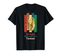 Fierce Lionne Queen Serengeti National Park Tanzanie Safari T-Shirt