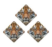 Fierce Tiger Lot de 3 désodorisants pour voiture, maison, bureau, style noir