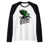 Fière Arabie Saoudite IKHLAT Saudia Country Favorite Cheer Manche Raglan
