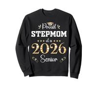 Fière Belle-mère d'un diplôme d'études supérieures Senior 2026 Sweatshirt
