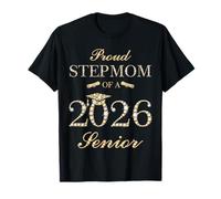 Fière Belle-mère d'un diplôme d'études supérieures Senior 2026 T-Shirt