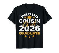 Fière cousine du Cousin diplômé Senior 2026 T-Shirt