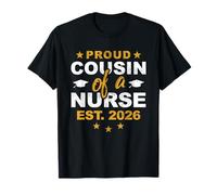 Fière cousine d'une infirmière Est 2026 RN Big Cousin T-Shirt
