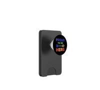 Fière d'être la Sienne | LGBT Pride Rainbow Support PopSockets PopWallet pour MagSafe