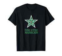 Fière d'être Marocaine - Étoile Verte du Maroc T-Shirt