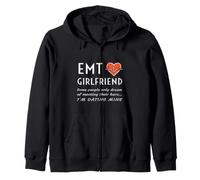 Fière EMT Petite Amie, Technicien médical d'urgence, Petit ami Sweat à Capuche