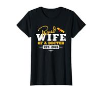 Fière épouse d'un médecin Est 2026 Graduate Graduation 26 T-Shirt