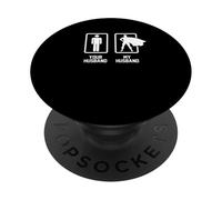 Fière épouse d'un Super héros, drôle, Ton Mari, Mon Mari PopSockets PopGrip Adhésif