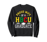 Fière épouse HBCU d'une Famille diplômée HBCU Sweatshirt