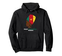 Fière femme camerounaise drapeau indépendance Sweat à Capuche