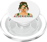 Fière Fille Algérienne Drapeau d’Algérie Copine ou Épouse PopSockets PopGrip pour MagSafe