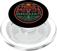 Fière fille des immigrants Roots Culture Pride No Migra PopSockets PopGrip pour MagSafe