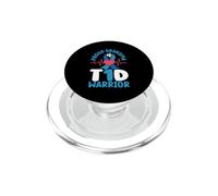 Fière Grand-mère du Guerrier T1D de Type 1 Sensibilisation au diabète PopSockets PopGrip pour MagSafe