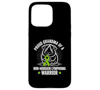 Fière Grand-mère d'un Cochon d'Inde Guerrier lymphome Non hodgkinien Coque pour iPhone 15 Pro Max