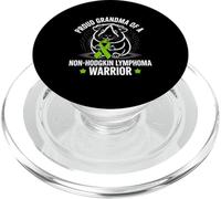 Fière Grand-mère d'un Cochon d'Inde Guerrier lymphome Non hodgkinien PopSockets PopGrip pour MagSafe