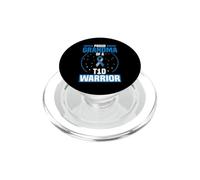 Fière Grand-mère d'un Guerrier T1D Sensibilisation au diabète diabétique PopSockets PopGrip pour MagSafe