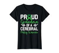 Fière Grand-mère d'une Grand-mère de la paralysie cérébrale T-Shirt Graphique avec Valeur