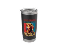 Fière grand-mère d'une Vizsla très gâtée grand-mère Vizsla Gobelet isotherme en acier inoxydable double paroi