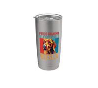 Fière grand-mère d'une Vizsla très gâtée grand-mère Vizsla Gobelet isotherme en acier inoxydable double paroi