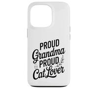 Fière Grand-mère, fière d'aimer Les Chats, Kitty Nana Style Coque pour iPhone 13 Pro