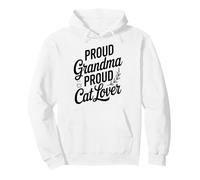 Fière Grand-mère, fière d'aimer Les Chats, Kitty Nana Style Sweat à Capuche