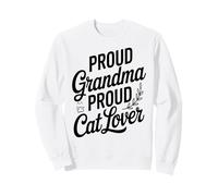 Fière Grand-mère, fière d'aimer Les Chats, Kitty Nana Style Sweatshirt