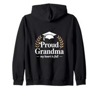 Fière Grand-mère, Mon cœur est en Train de Terminer Ses études Sweat à Capuche