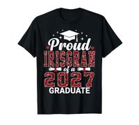 Fière IRISGRAN d'une année de Remise de diplôme 2027 T-Shirt Graphique avec Valeur