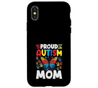 Fière Maman autiste Sensibilisation à l'Autisme Coque pour iPhone X/XS