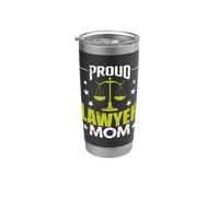 Fière maman avocate Gobelet isotherme en acier inoxydable double paroi