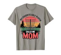 Fière Maman Disc Golf Retro Sunset Pride Sport Lover T-Shirt