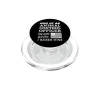 Fière Maman d'un Agent de contrôle des Animaux mère, Fils, Fille PopSockets PopGrip pour MagSafe