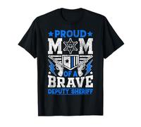 Fière Maman d'un Brave shérif Adjoint T-Shirt
