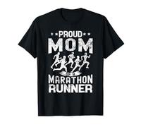 Fière Maman d'un Coureur de Marathon Cadeau Vieilli T-Shirt