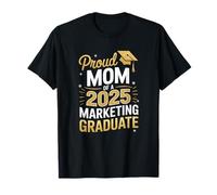 Fière maman d'un diplômé en marketing 2025 T-Shirt
