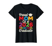 Fière Maman d'un diplômé préscolaire 2026 T-Shirt Graphique avec Valeur