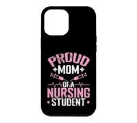 Fière Maman d'un étudiant en Soins Infirmiers Coque pour iPhone 12 Pro Max
