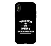 Fière Maman d'un maître en Administration des Soins de santé Coque pour iPhone X/XS
