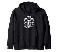 Fière Maman d'une Jolie Petite Princesse Sweat à Capuche