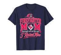 Fière Maman Pompier, J'Ai élevé la mienne en Tant Que Pompier T-Shirt
